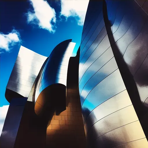 Reflective architecture at Guggenheim Museum Bilbao - Image 4