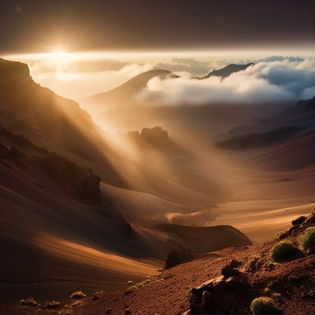 Haleakala crater sunrise - Image 1