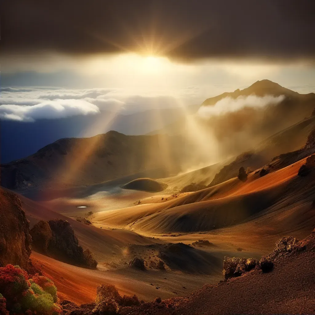 Haleakala Crater Sunrise