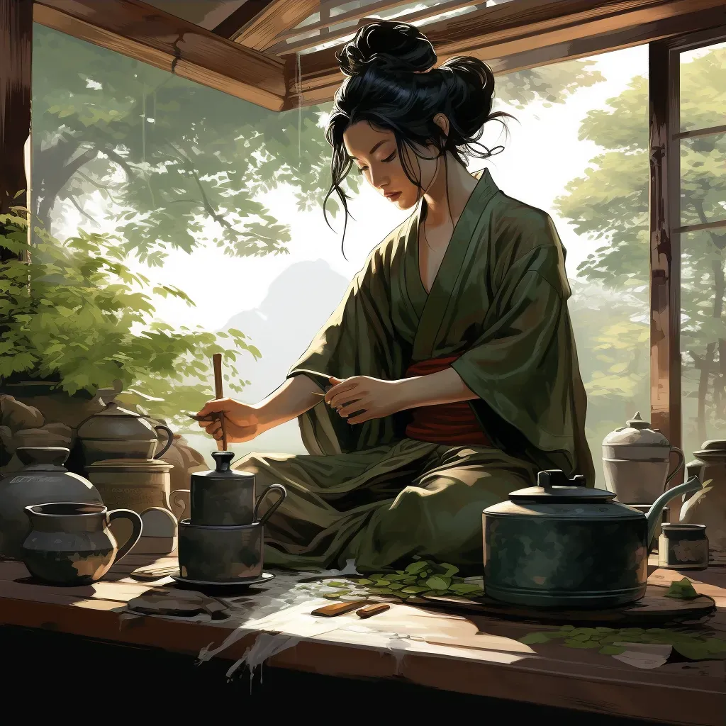 Quiet Tea Ceremony Gathering