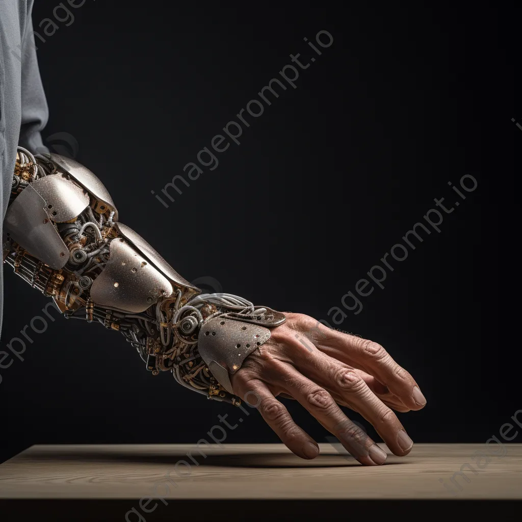 Robotic hand delicately manipulating objects - Image 1