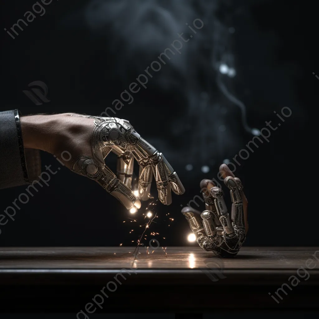 Robotic hand delicately manipulating objects - Image 3