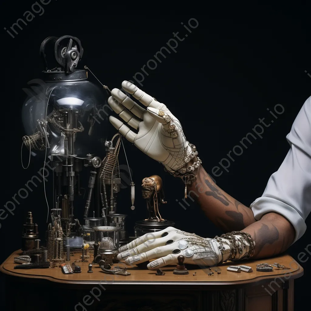 Robotic hand delicately manipulating objects - Image 4