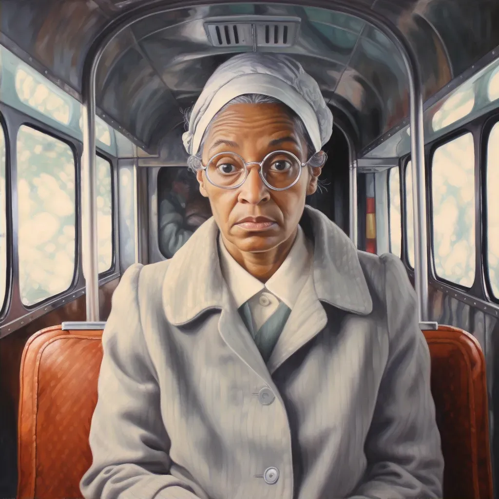 Compelling portrait of a person in a vintage bus - Image 2