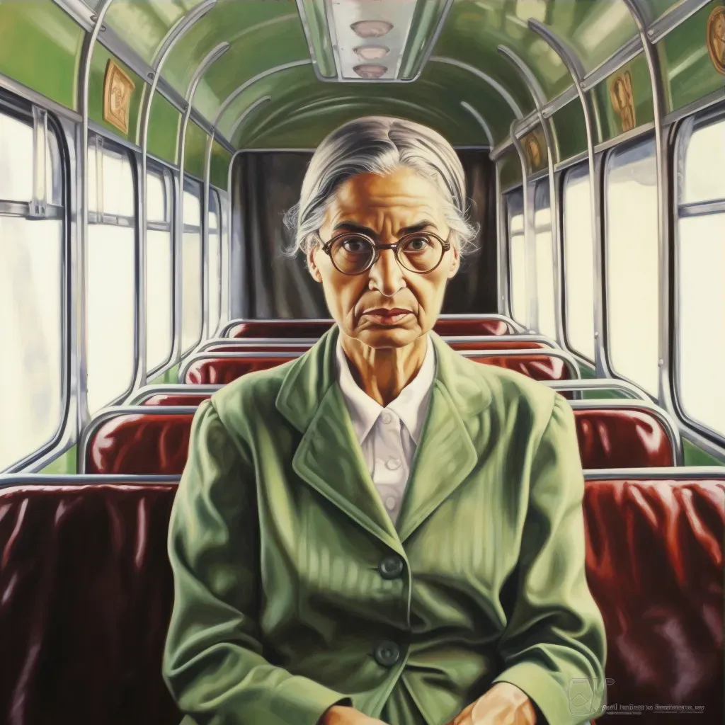 Compelling portrait of a person in a vintage bus - Image 3