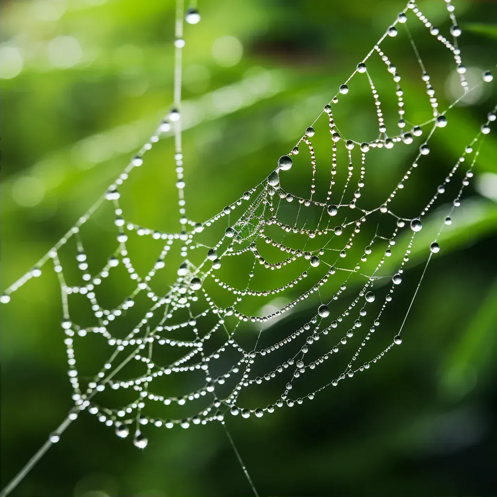 spider web dew drops - Image 2