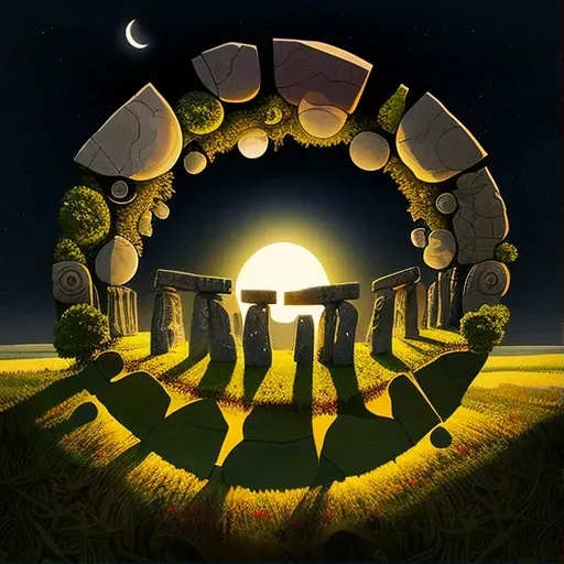 Stonehenge ritual during summer solstice - Image 1