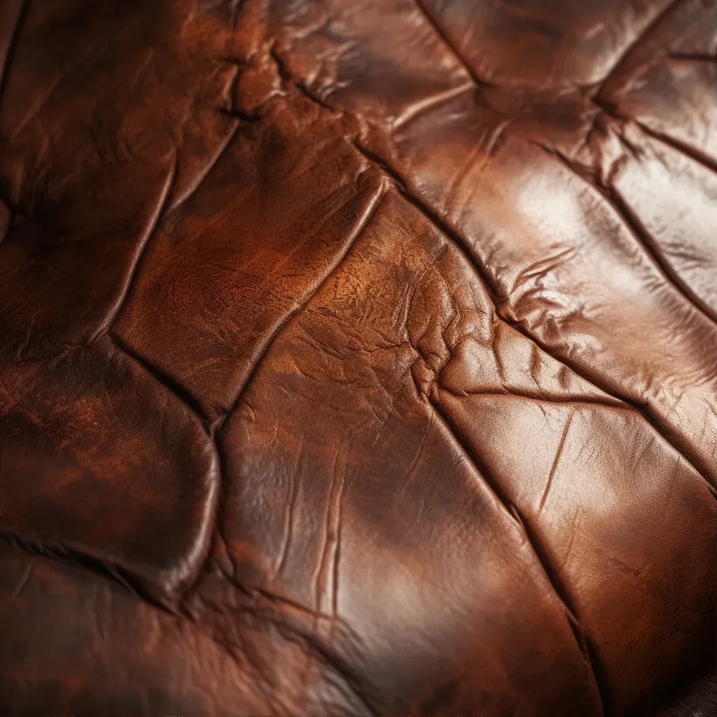 close-up of leather texture - Image 1