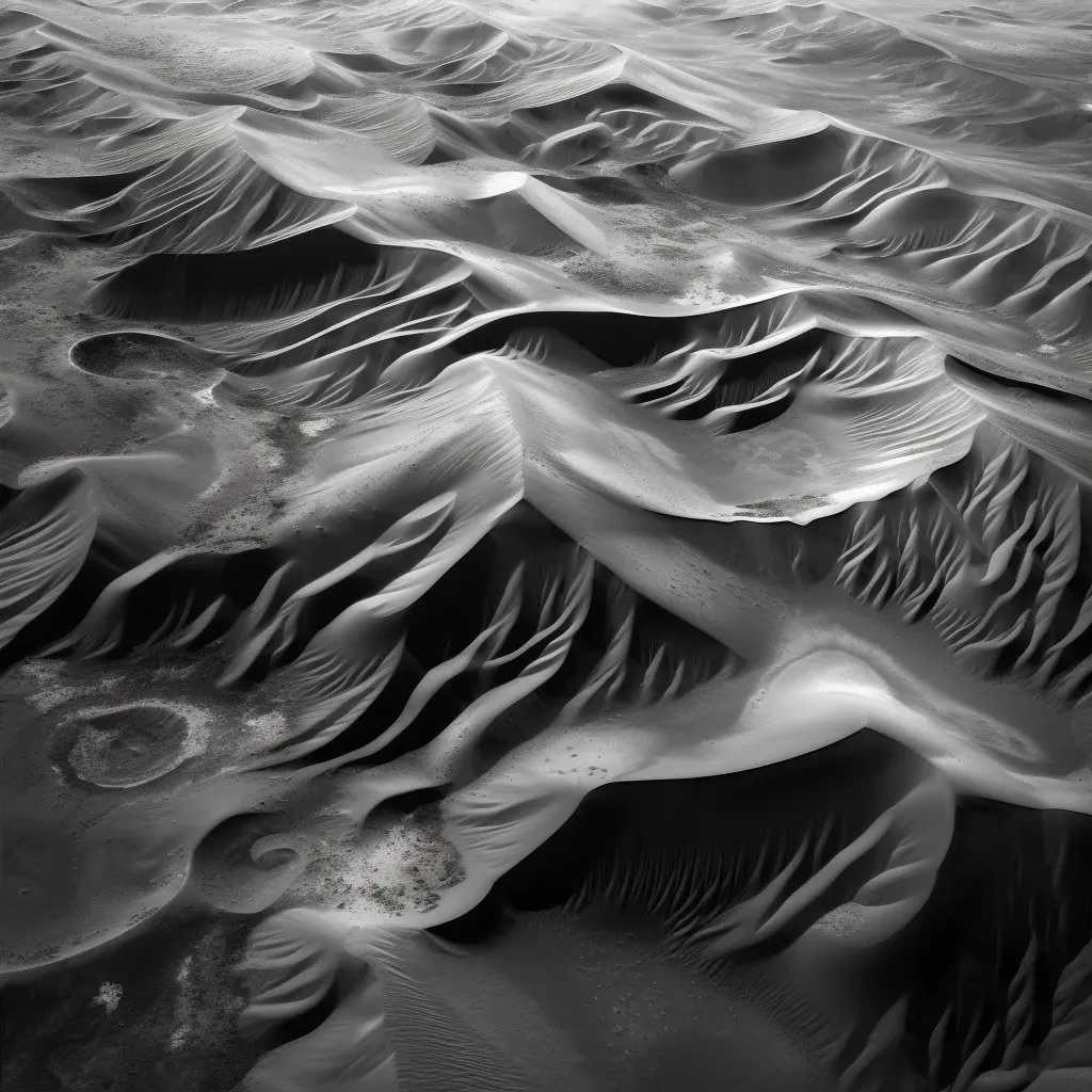 Desert dunes sculpted by wind - Image 4