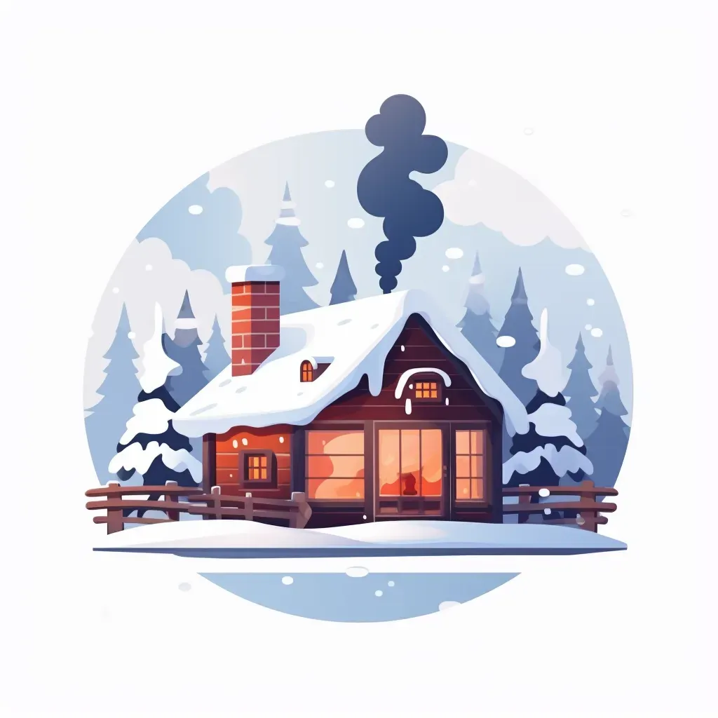 Winter Cabin Cafe Logo - Image 4