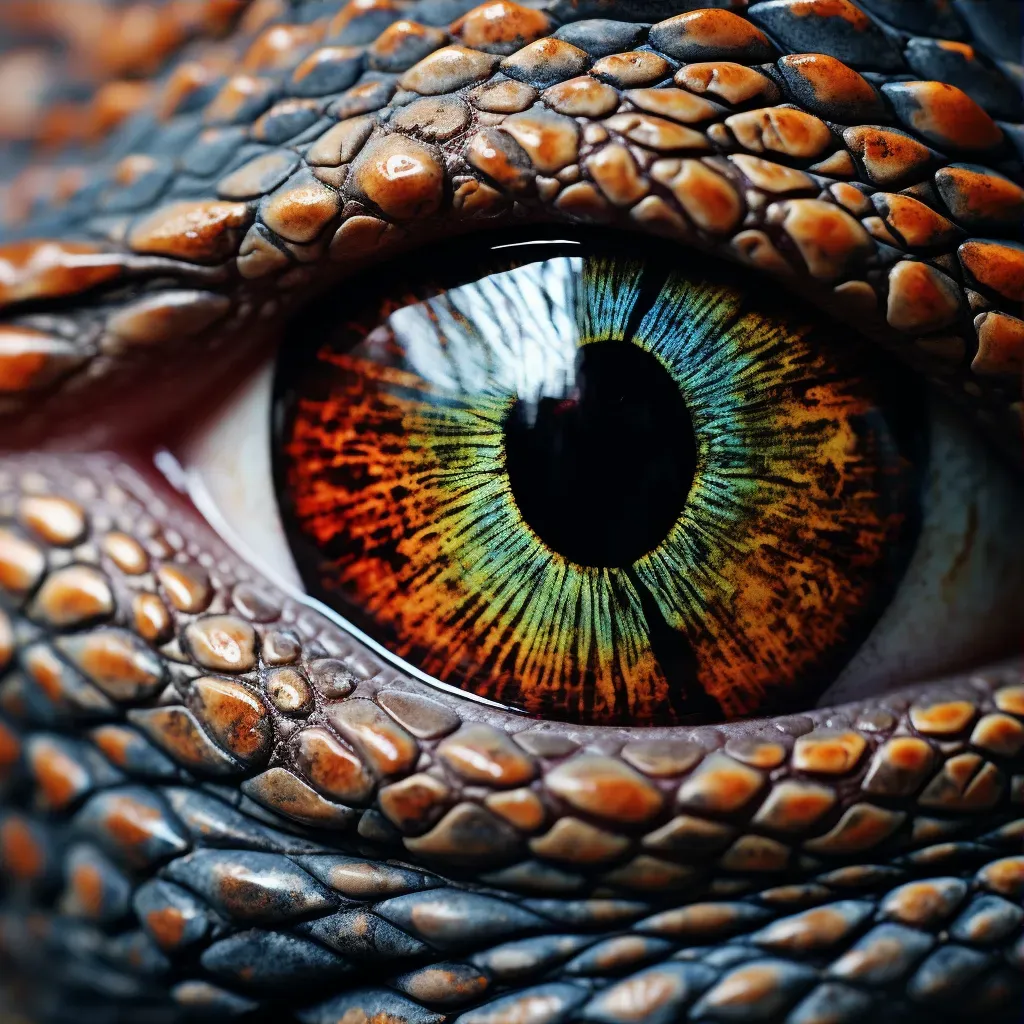 Reptilian eye texture - Image 3