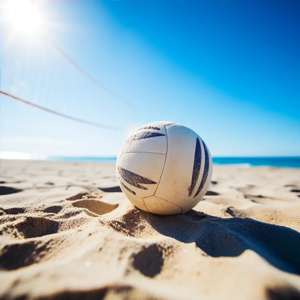 volleyball on beach - Image 4