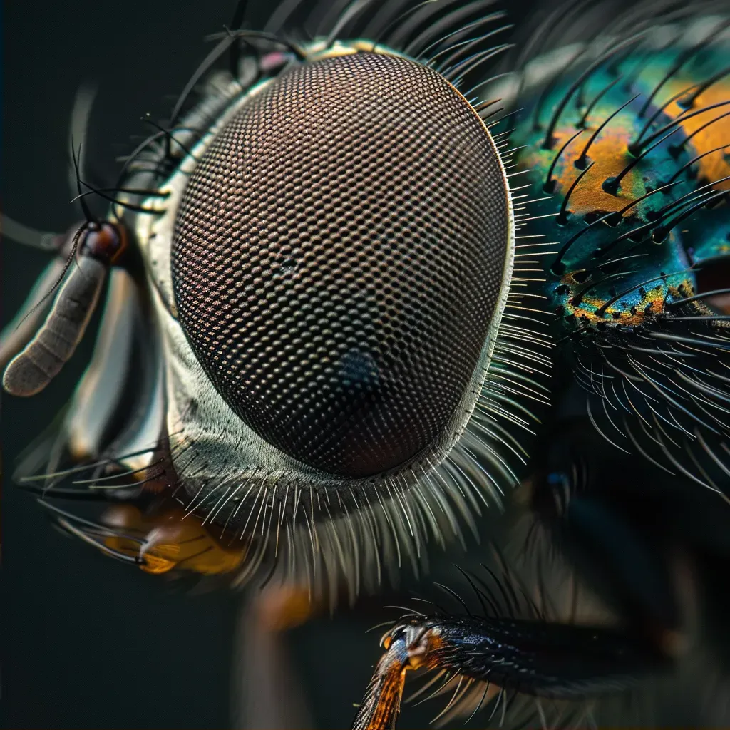 Housefly eyes texture - Image 2