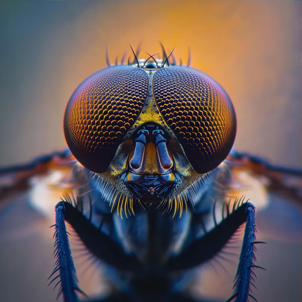 Eyes of a Housefly