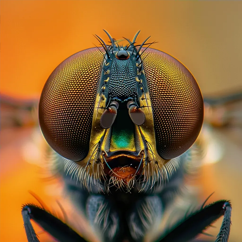 Housefly eyes texture - Image 4