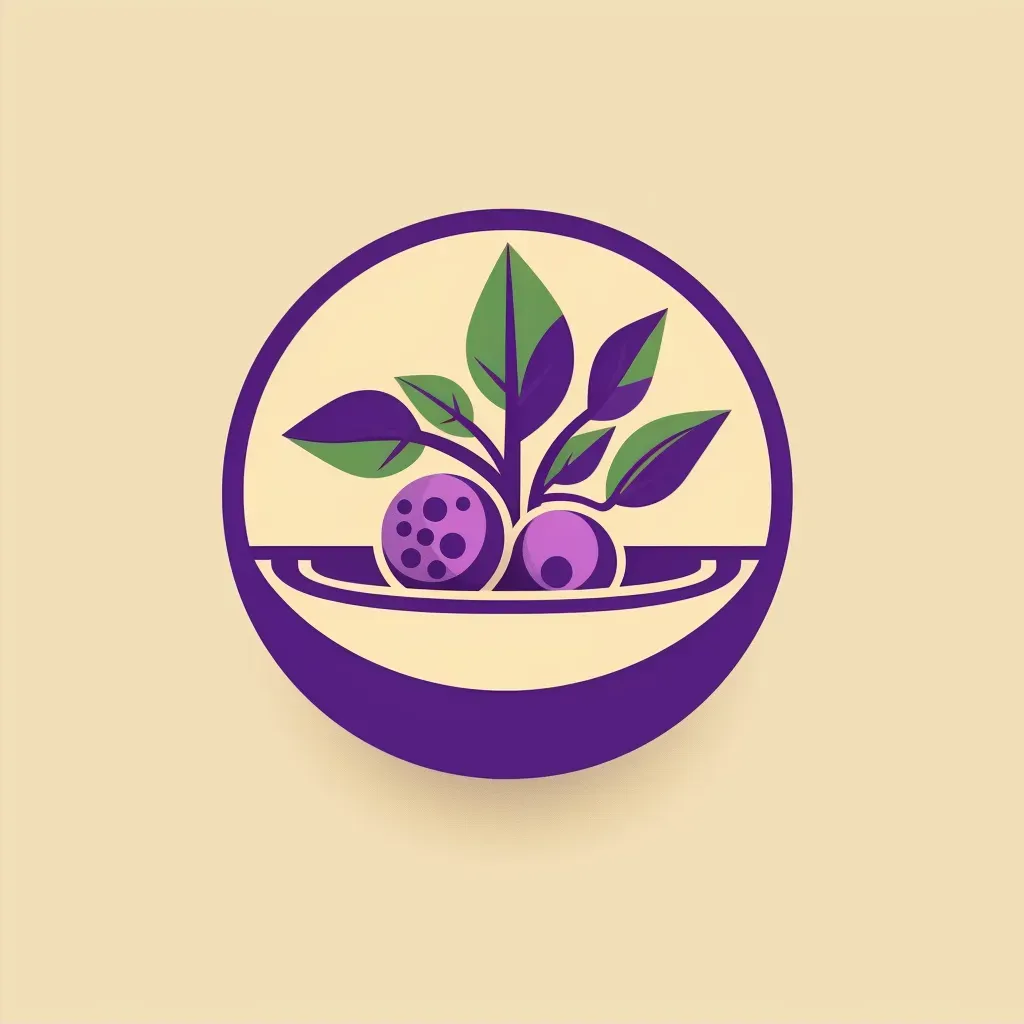 Organic Açaí Bowl Shop Logo