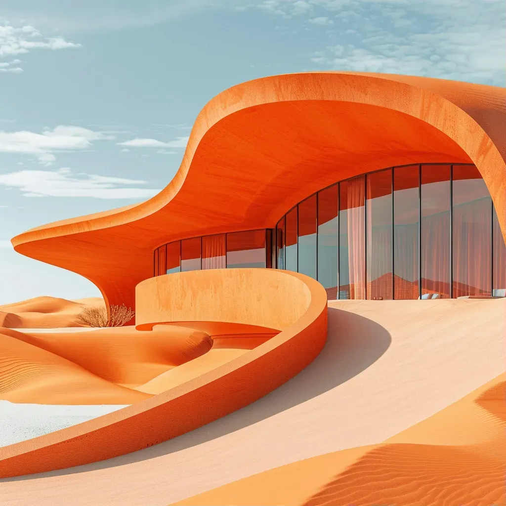 Desert Mirage Architecture