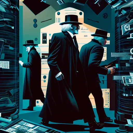 Data Heist in High-Security Digital Vault - Image 1