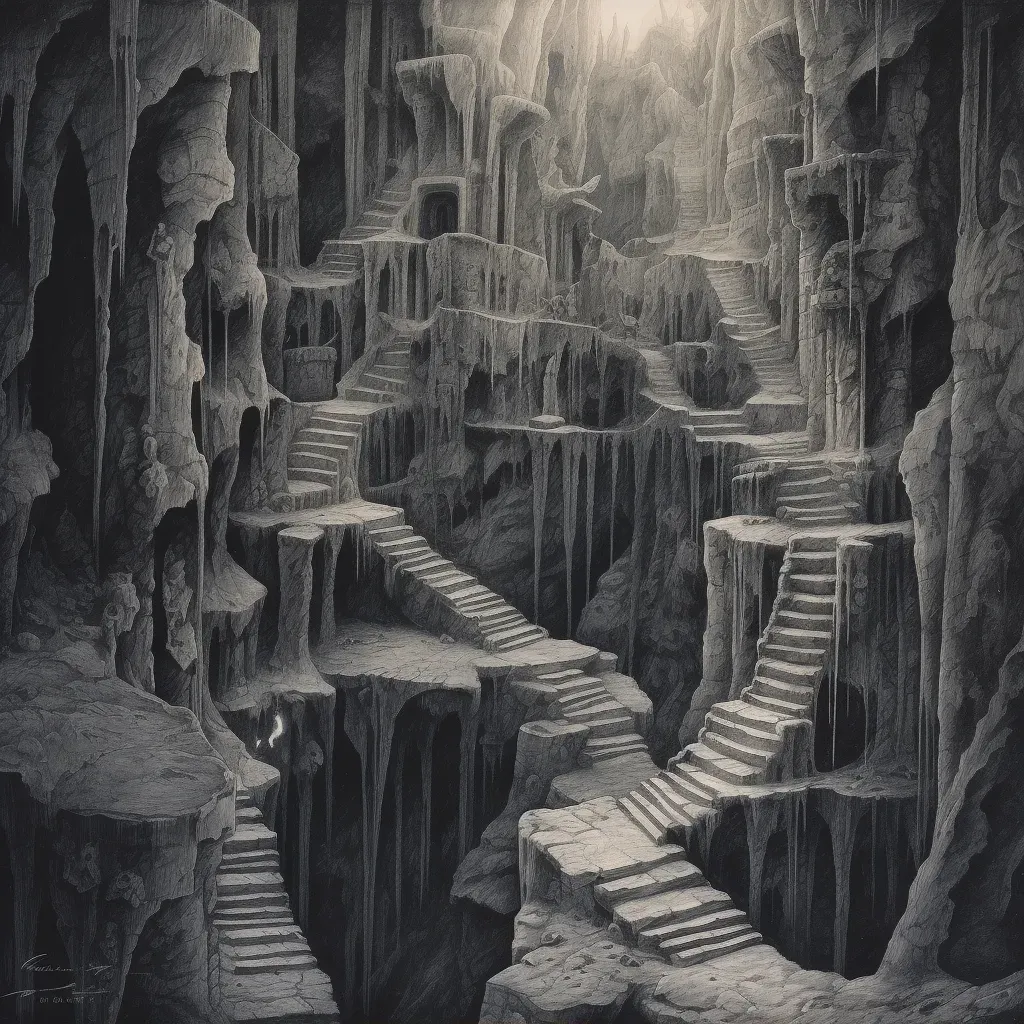 Labyrinthine Cave Escape Image - Image 1