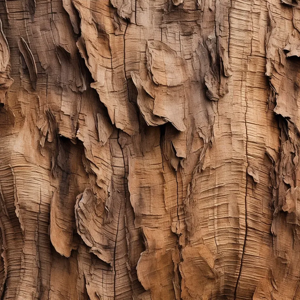 Textured bark on ancient tree - Image 3