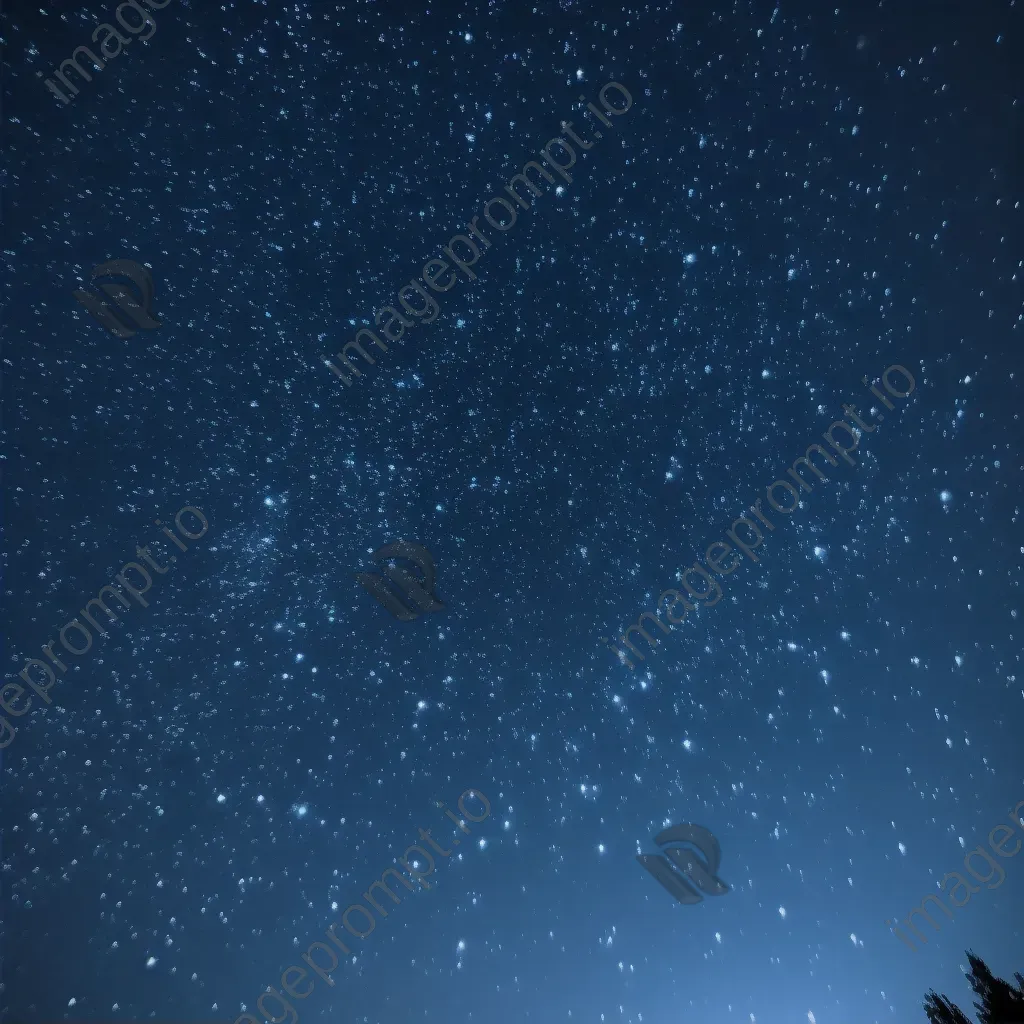 Pleiades star cluster in twilight sky - Image 2