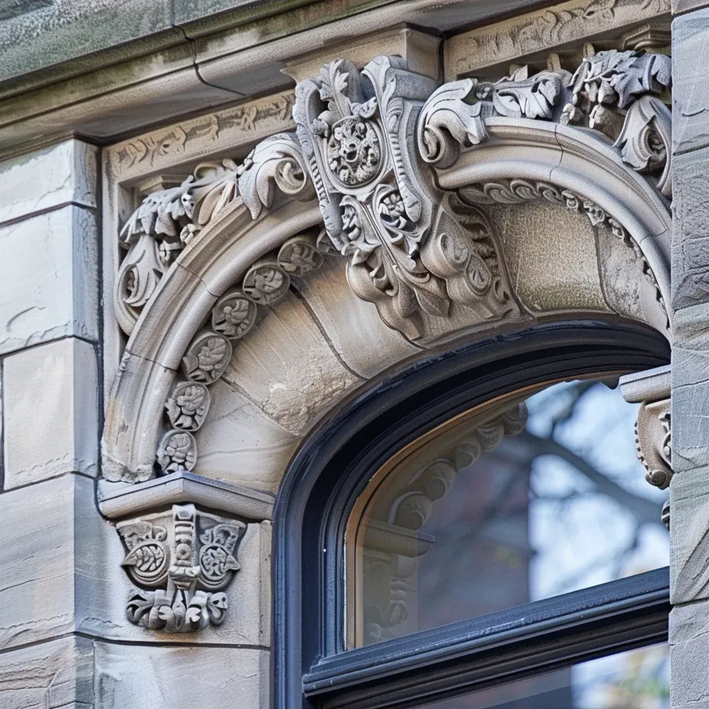 Architectural Keystone Details