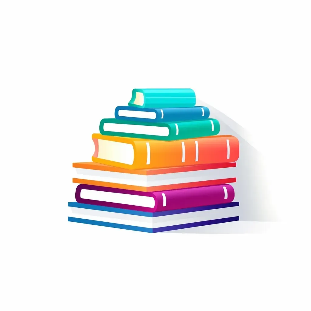 Bookstore logo with bright and bold colors - Image 2