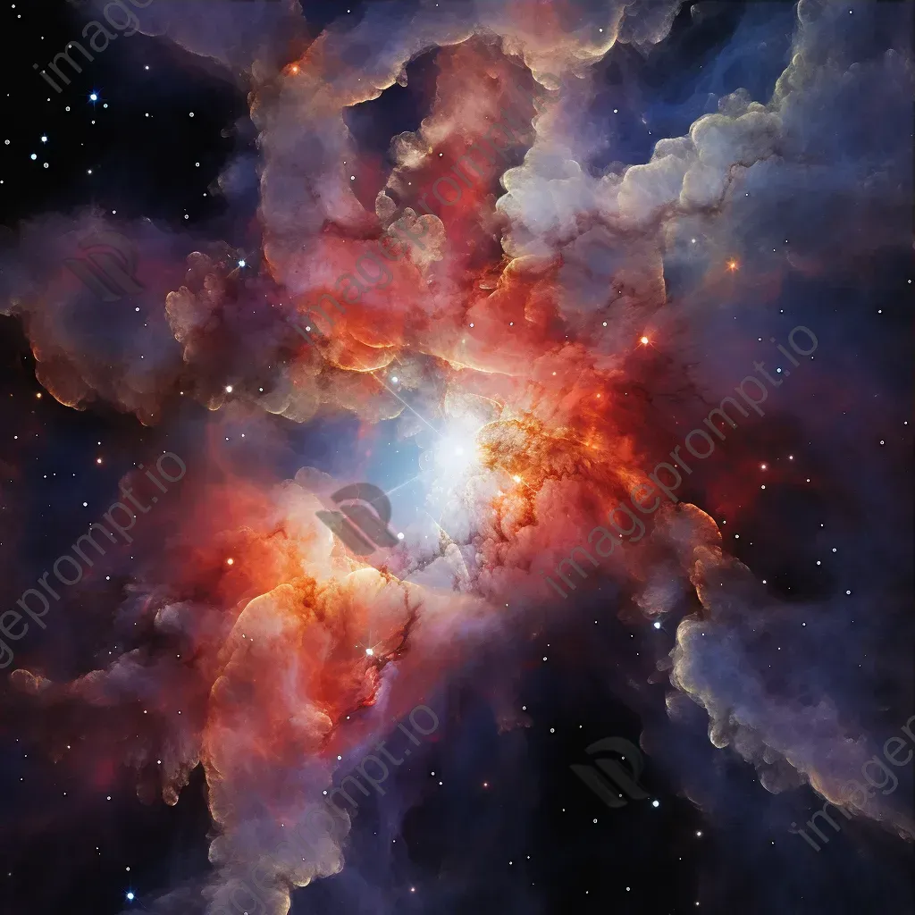 Celestial wonder of ethereal nebulae and radiant stars in deep space - Image 3