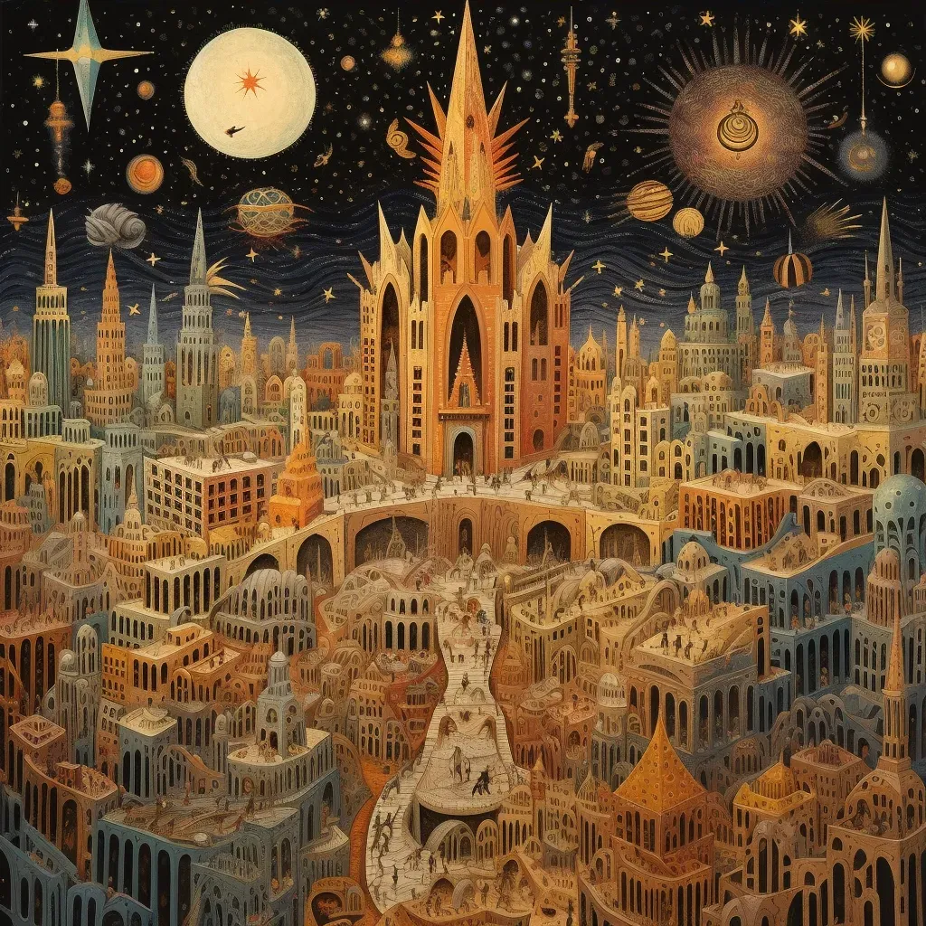 Celestial Cityscape