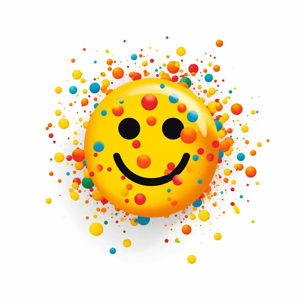 Playful and colorful youth entertainment center logo with a stylized smiley face icon in yellow and orange - Image 4