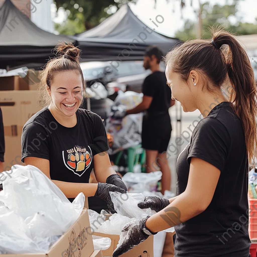 Team members engaged in community volunteering activities - Image 3