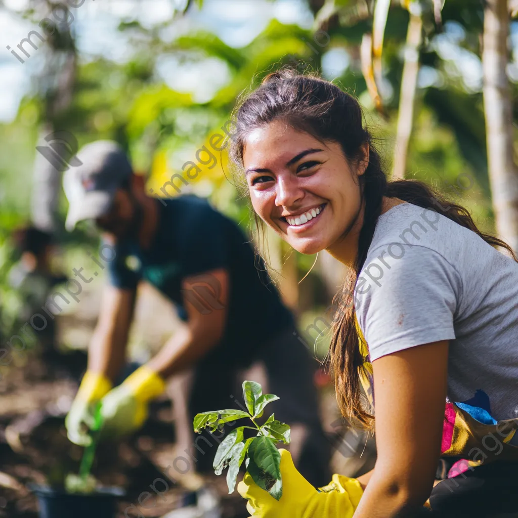 Team members engaged in community volunteering activities - Image 4