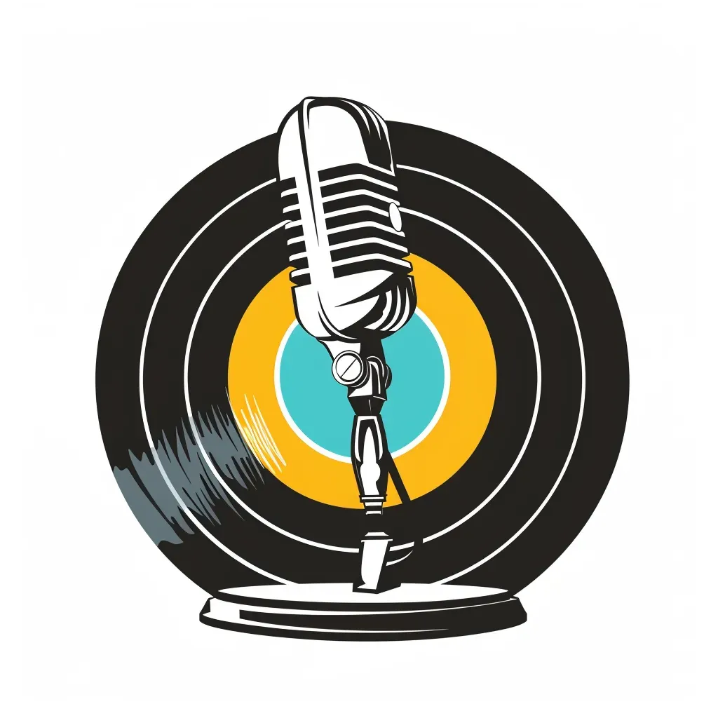 Vintage Record Store Emblem Logo - Image 2