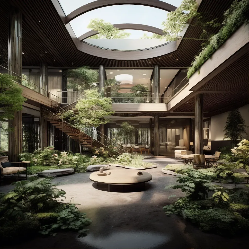 Indoor Forest Atriums