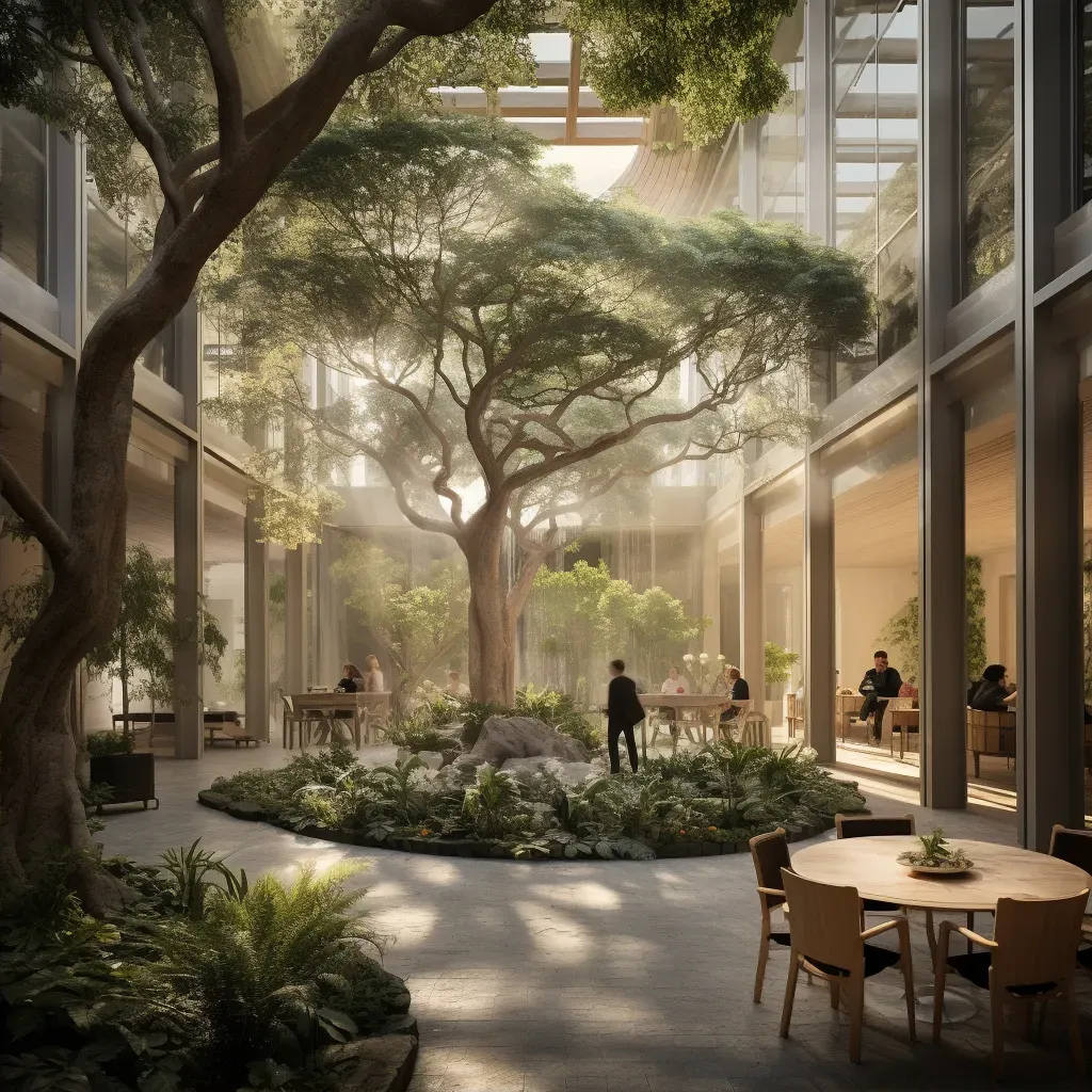 Indoor forest atriums - Image 2