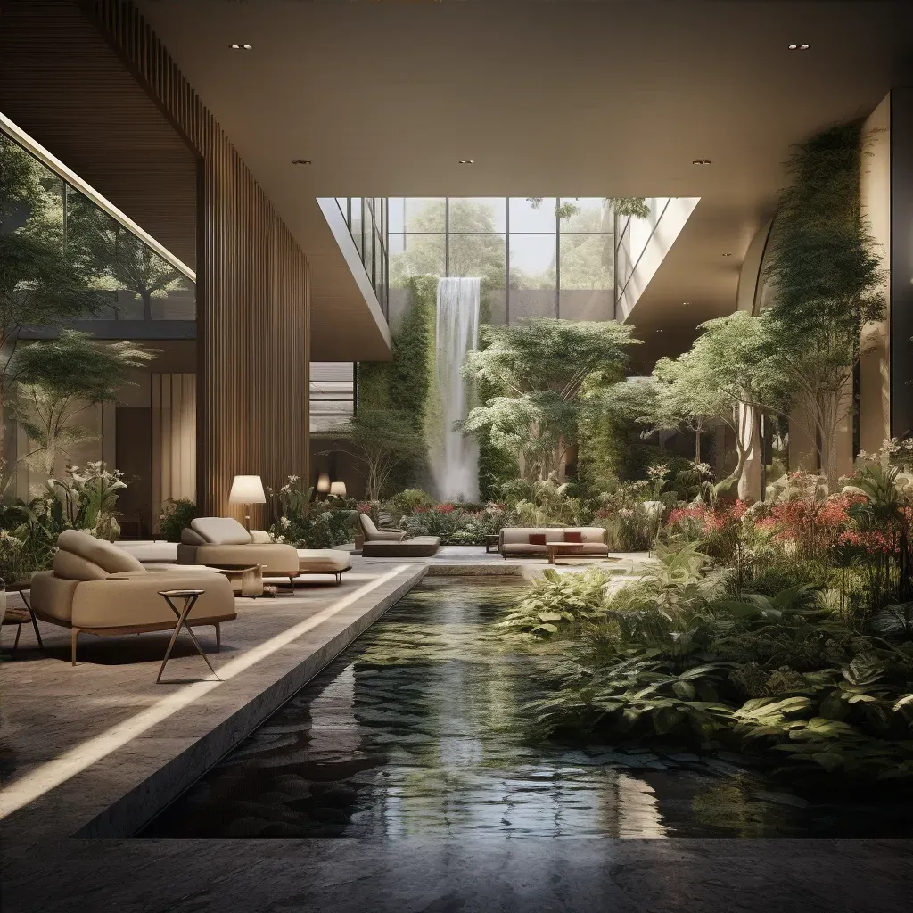 Indoor forest atriums - Image 4