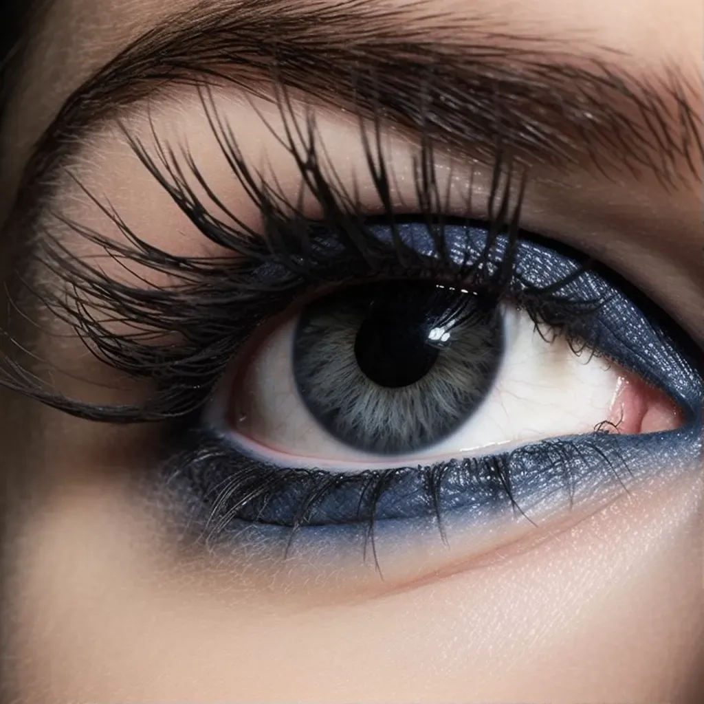 detailed smokey eye makeup - Image 1