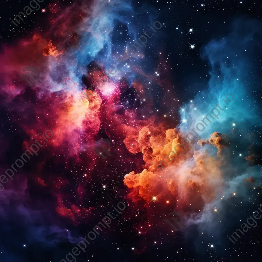 Colorful star cluster in the Milky Way captured with a Sony A7 III - Image 1