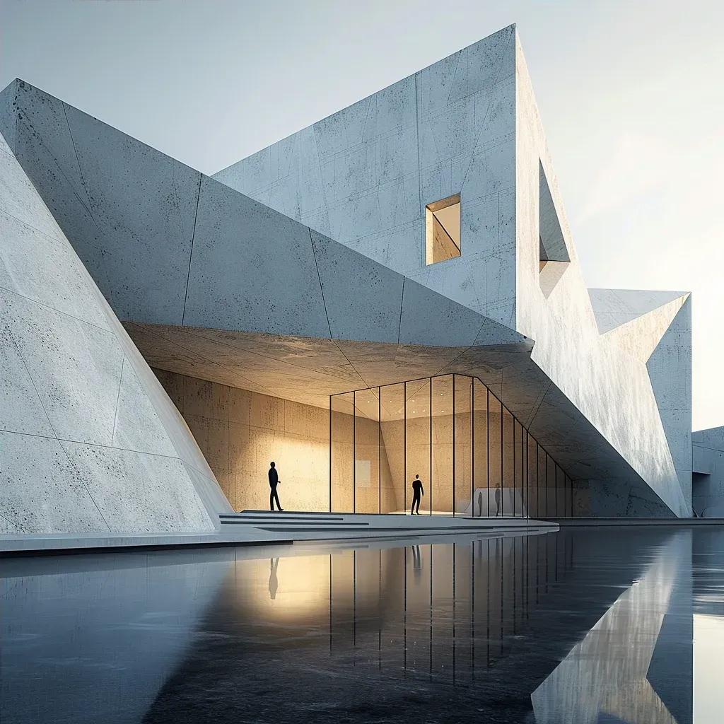 Sculptural Museum Exteriors