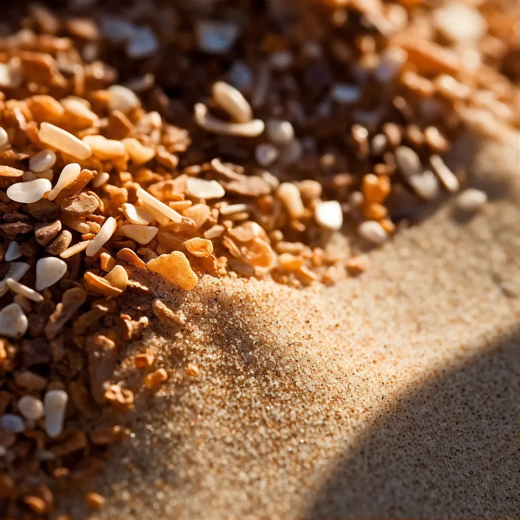 Close-up sand texture - Image 1