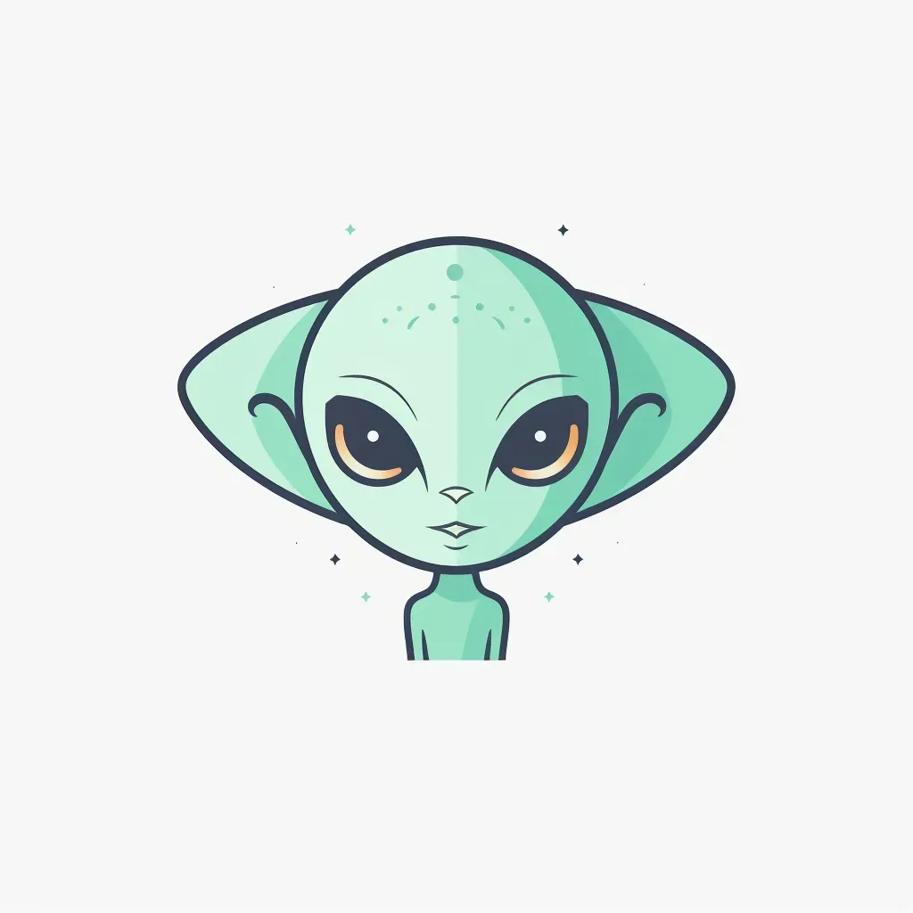 Playful Alien Logo - Image 1