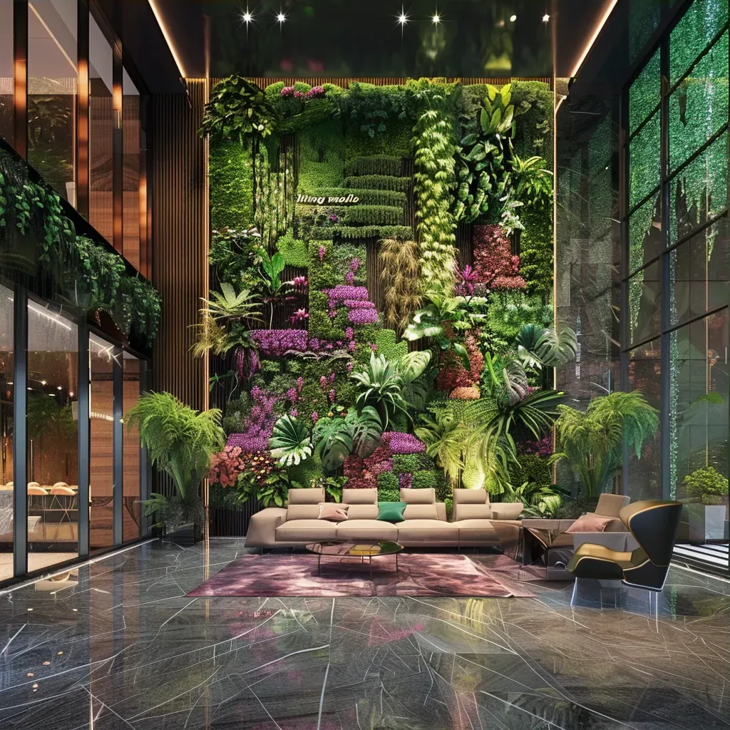 Lush indoor living walls - Image 3