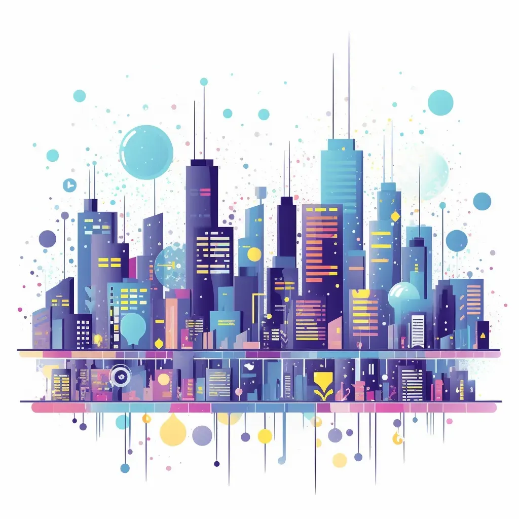 Future AI Cityscape Logo - Image 2