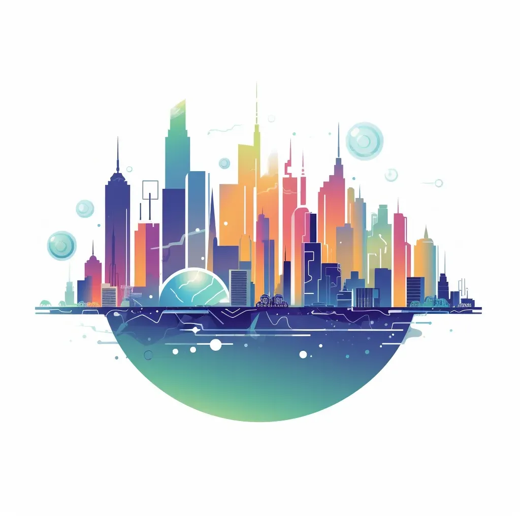 Future AI Cityscape Logo - Image 3