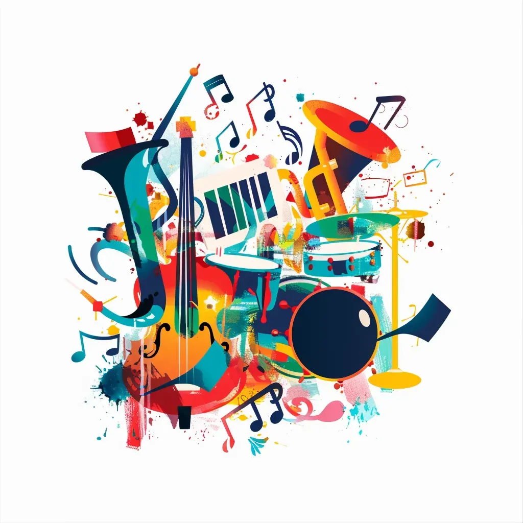 Colorful music festival logo - Image 2