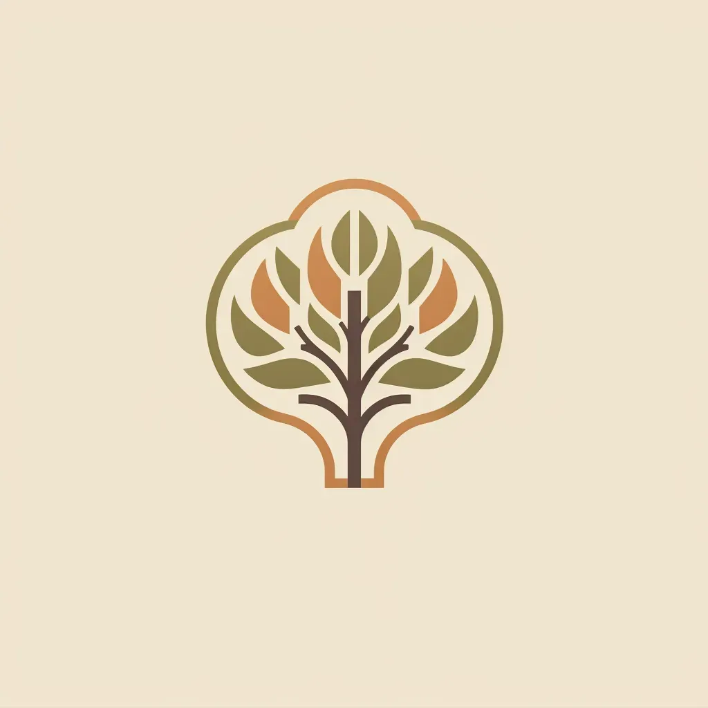 Nature-Inspired Eco-Friendly Building Materials Company Logo