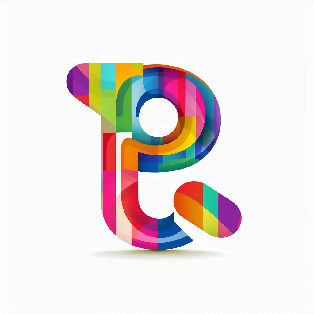 Playful colorful creative agency wordmark logo - Image 2