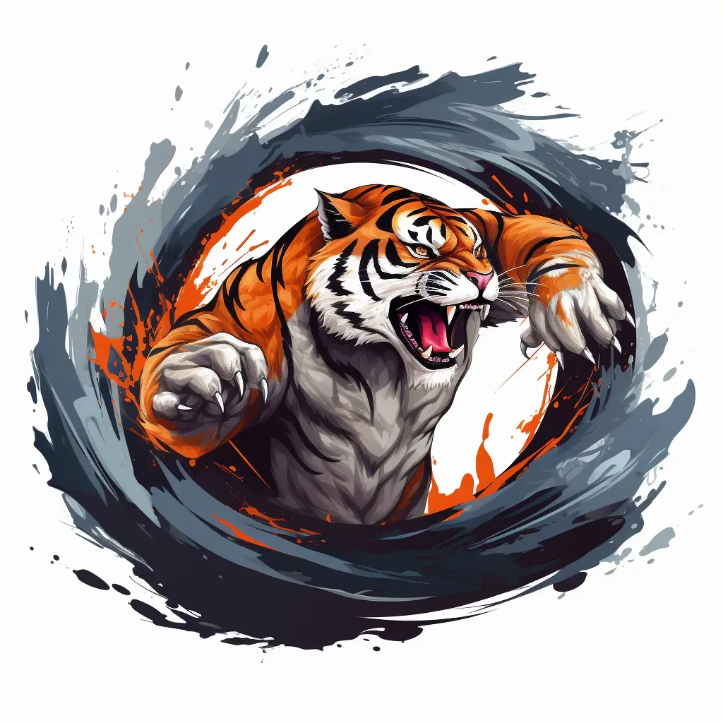 Fierce Tiger Athletic Apparel Logo - Image 1