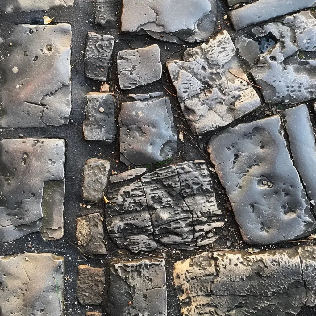 close-up of cobbled path - Image 4