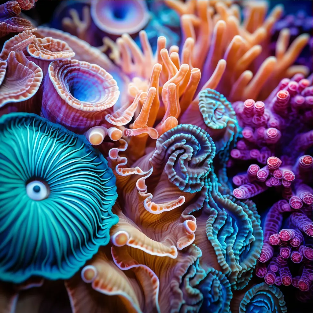 Coral Texture Underwater